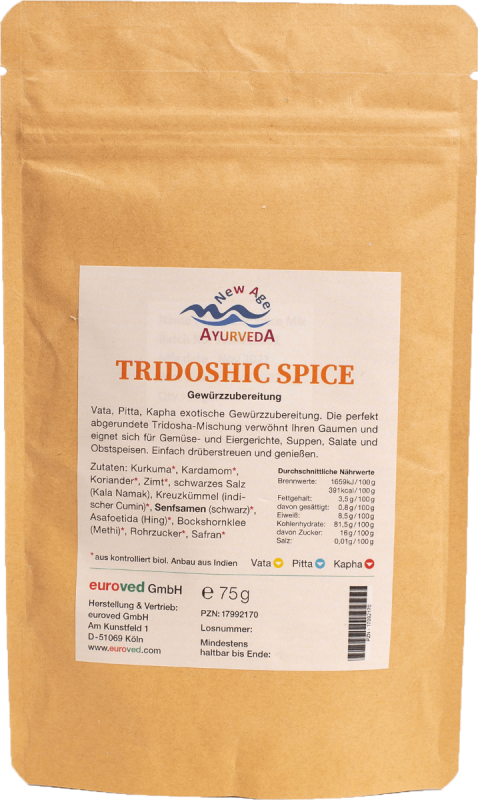 Tridoshic Gewürzzubereitung